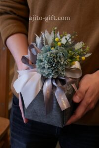 部屋に飾る自分用ラッピング