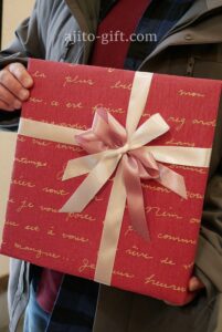 誕生日プレゼントのベレー帽